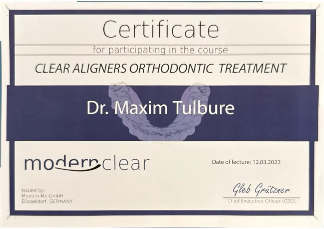 Clear Aligners Orthodontic Treatment (modern clear, Düsseldorf)